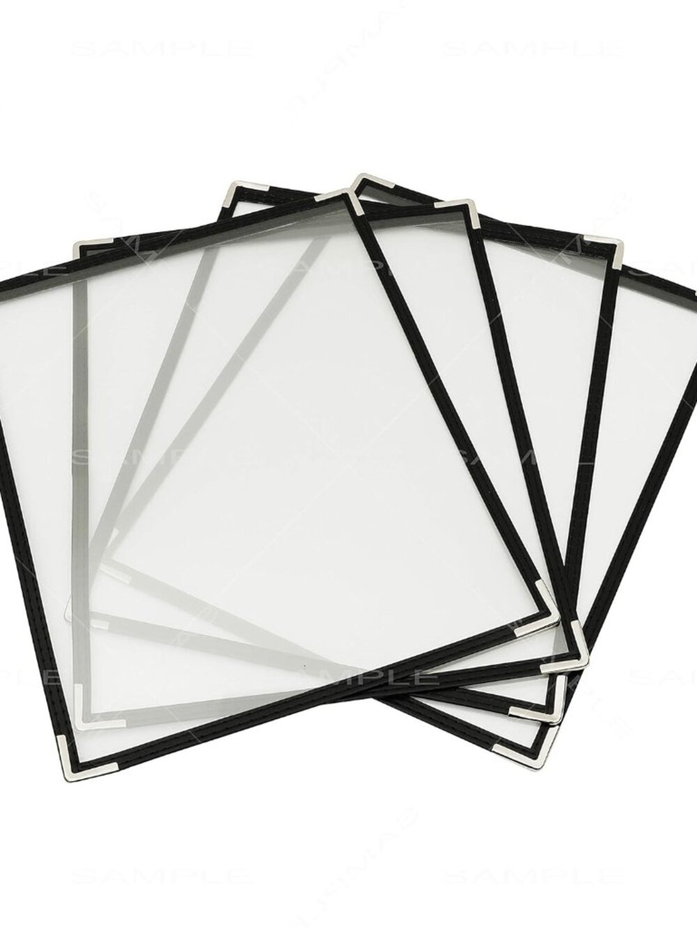 25 Menu Covers 8.5 x 11 Inch Menu Holder Double Stitched Menu Covers Single Page